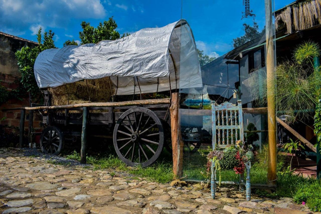 La Tranquera Hotel Restaurante Bar Villa de Leyva Zewnętrze zdjęcie